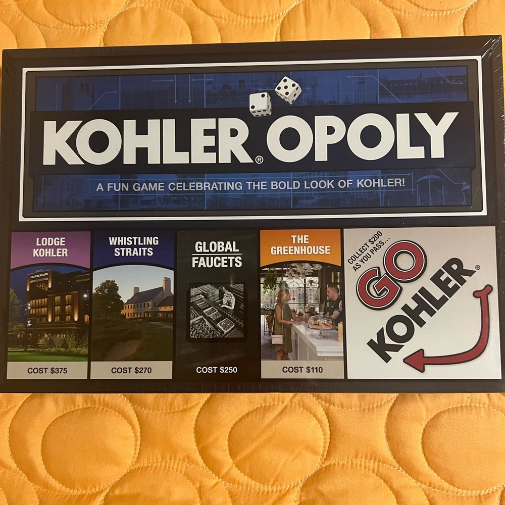 KOHLER OPOLY GAME (Monopoly)